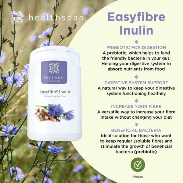 Healthspan Easyfibre® Inulin 450g — изображение 3