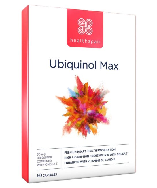 Healthspan Vitamins & Supplements Ubiquinol Max Capsules x 60