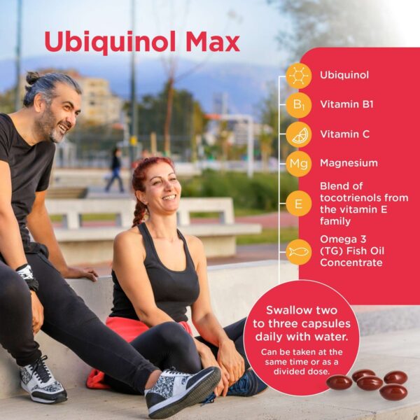Healthspan Vitamins & Supplements Ubiquinol Max Capsules x 60 — изображение 6