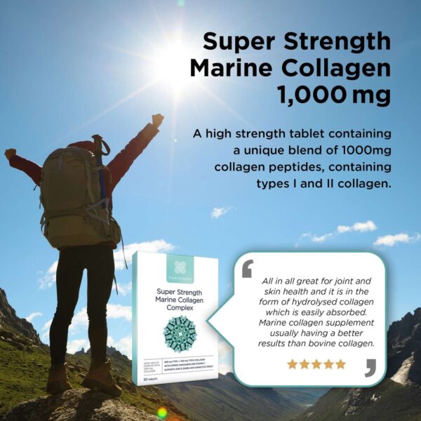 Healthspan Super Strength Marine Collagen Complex Tablets x 60 — изображение 3