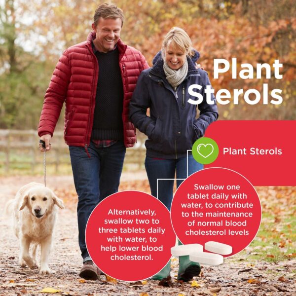 Healthspan Vitamins & Supplements Plant Sterols Cholesterol Support Tablets x 90 — изображение 6