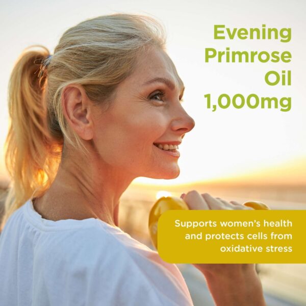 Healthspan Vitamins & Supplements Evening Primrose Oil 1000mg Capsules x 90 — изображение 5