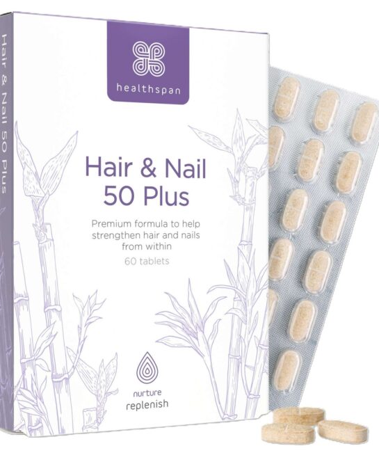 Healthspan Replenish Hair & Nail 50 Plus Tablets x 60