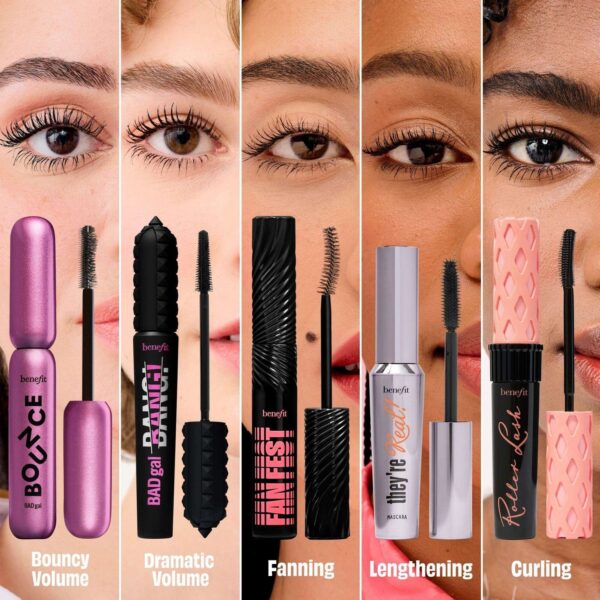 benefit BADgal Bounce Fuller, Fluffier, Volumizing Mascara 8.5g — изображение 8