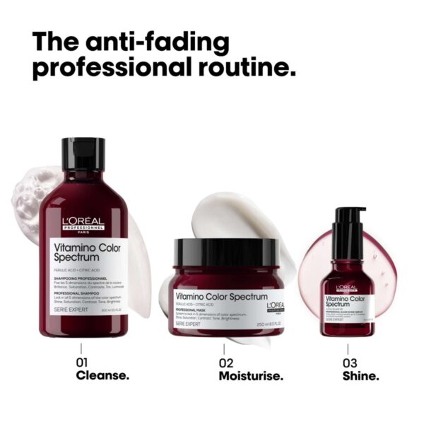 L'Oréal Professionnel Vitamino Color Spectrum Glass Shine Serum for Coloured Hair 50ml — изображение 3
