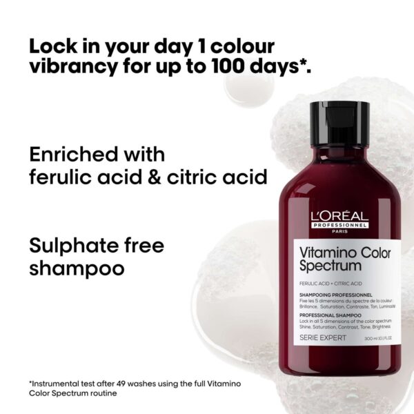L'Oréal Professionnel Vitamino Color Spectrum Shampoo for Coloured Hair 300ml — изображение 3