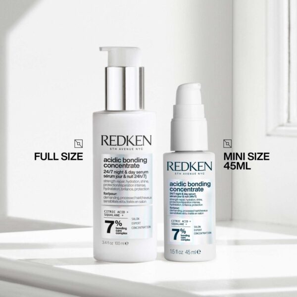 Redken Acidic Bonding Concentrate 24/7 Night & Day Serum 100ml — изображение 3