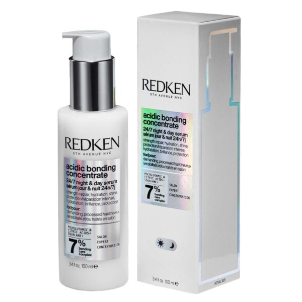 Redken Acidic Bonding Concentrate 24/7 Night & Day Serum 100ml — изображение 2