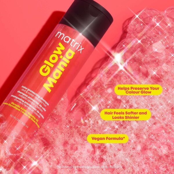 Matrix Glow Mania Color Protecting Shampoo 300ml — изображение 3