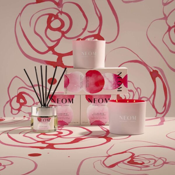 Neom Wellbeing London It's All Rosy Reed Diffuser 100ml — изображение 5