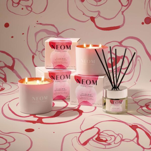 Neom Wellbeing London It's All Rosy Reed Diffuser 100ml — изображение 7