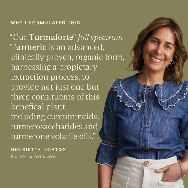 Wild Nutrition Supplements Food-Grown® Organic Turmaforte™ Turmeric Capsules x 60 — изображение 9