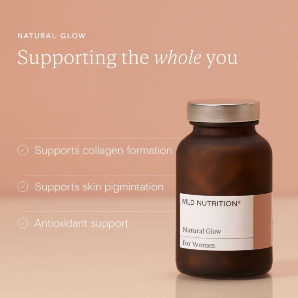 Wild Nutrition Supplements Food-Grown® Natural Glow Capsules x 60 — изображение 6