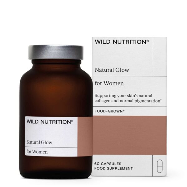 Wild Nutrition Supplements Food-Grown® Natural Glow Capsules x 60 — изображение 2