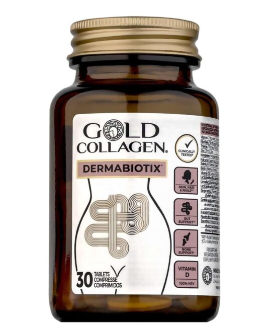 Gold Collagen Supplements Dermabiotix Tablets x 30