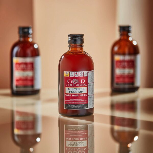 Gold Collagen Liquid Supplement Multidose Pure 40+ Liquid Supplement 20 x 15ml — изображение 3