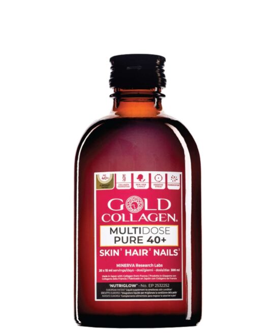 Gold Collagen Liquid Supplement Multidose Pure 40+ Liquid Supplement 20 x 15ml