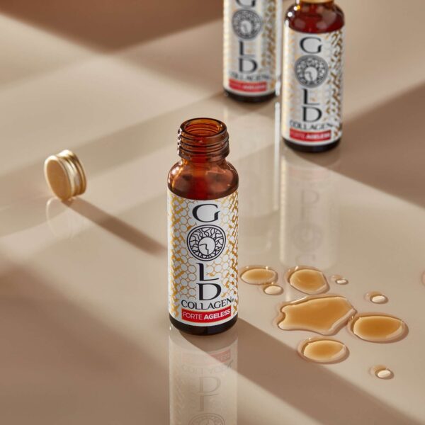 Gold Collagen Liquid Supplement Forte Ageless Liquid Supplement 10 x 50ml — изображение 4