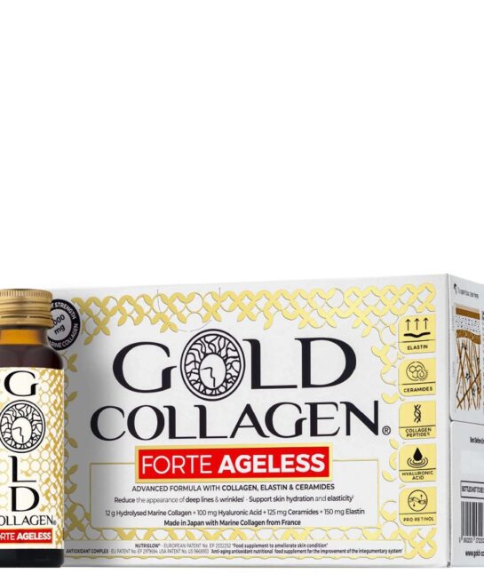 Gold Collagen Liquid Supplement Forte Ageless Liquid Supplement 10 x 50ml