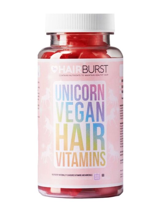 Hairburst Vitamins Unicorn Vegan Hair Vitamins x 60 Capsules