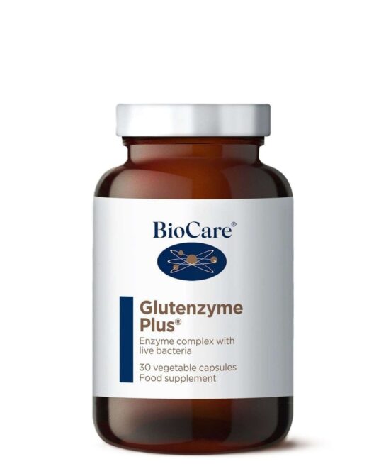 BioCare Digestion Supplements Glutenzyme Plus x 30 Capsules
