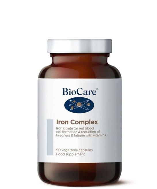 BioCare Energy Supplements Iron Complex x 90 Capsules