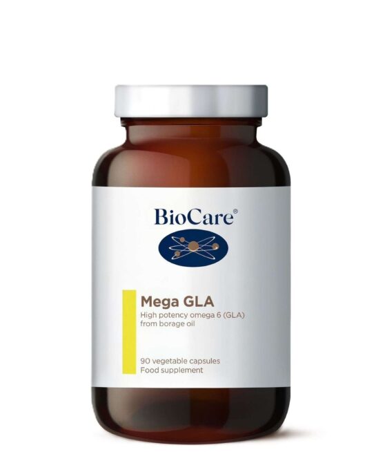 BioCare Fish Oil Supplements Mega Gla Omega 6 x 90 Capsules