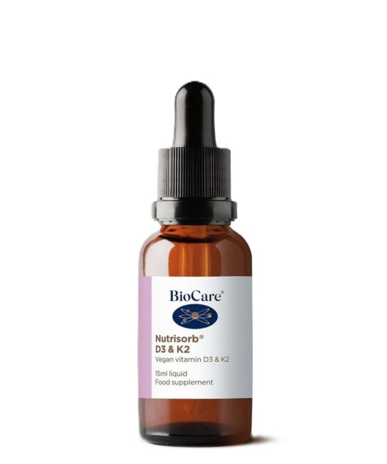 BioCare Immune Supporting Supplements Nutrisorb D3 & K2 15ml