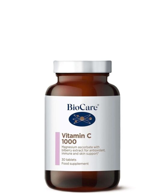 BioCare Immune Supporting Supplements Vitamin C 1000 x 30 Tablets