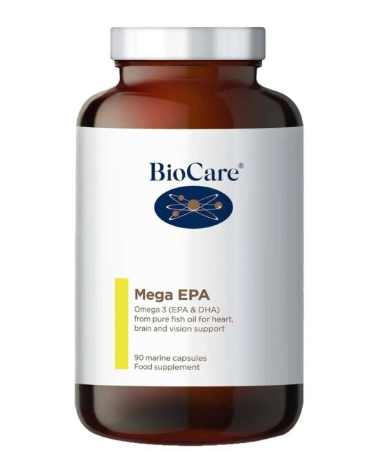 BioCare Fish Oil Supplements Mega Epa Marine x 90 Capsules