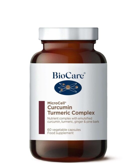 BioCare Joint & Bone Supplements Microcell Curcumin Turmeric Complex x 60 Capsules
