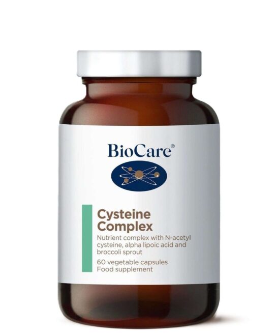 BioCare Cleanse & Detox Supplements Cysteine Complex x 60 Capsules