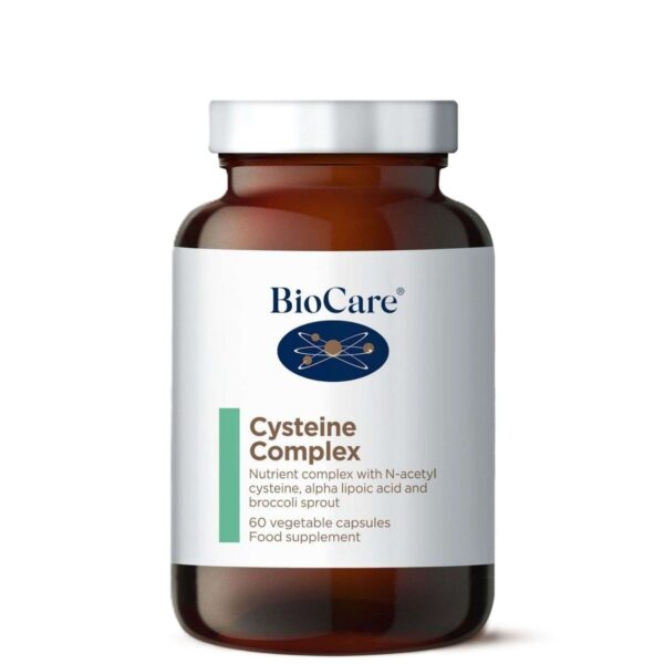 BioCare Cleanse & Detox Supplements Cysteine Complex x 60 Capsules