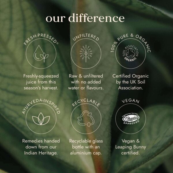 Fushi Natural Cold-Pressed Juices Organic Aloe Vera Juice 1000ml — изображение 9