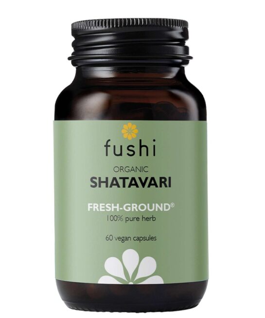 Fushi Single Herb Supplements Organic Shatavari x 60 Capsules
