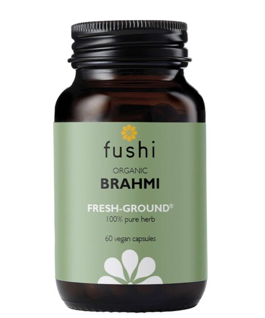 Fushi Single Herb Supplements Organic Brahmi x 60 Capsules