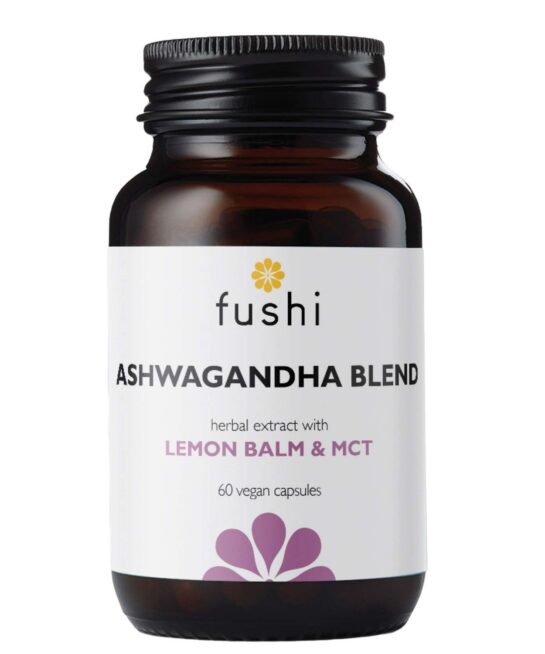 Fushi Herbal & Vitamin Blends Ashwagandha with Vegan MCT Extract x 60 Capsules