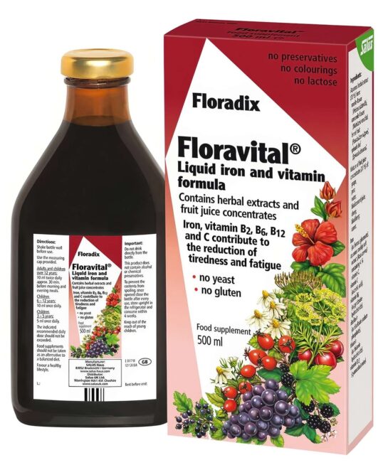 Floradix Floravital Liquid Iron 500ml