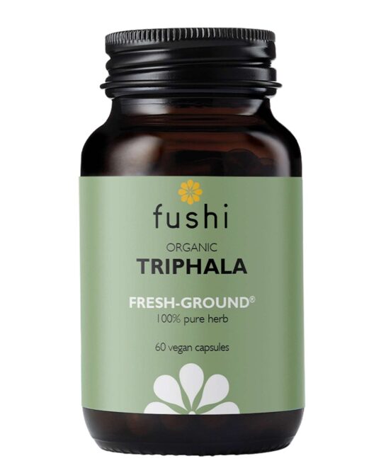 Fushi Single Herb Supplements Organic Triphala x 60 Capsules