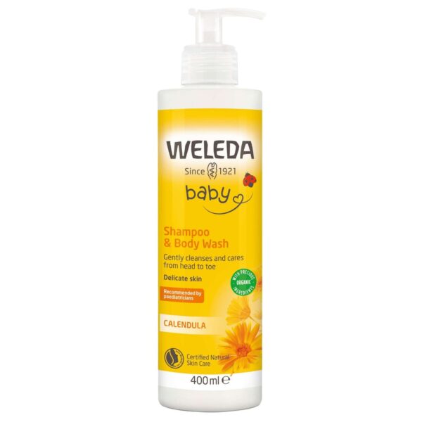 Weleda Calendula Shampoo and Body Wash 400ml