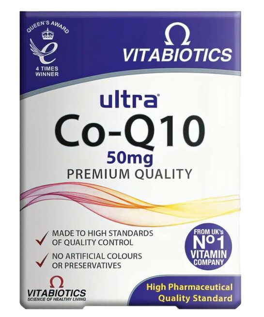 Vitabiotics Ultra Co-Q10 50mg Tablets x 60