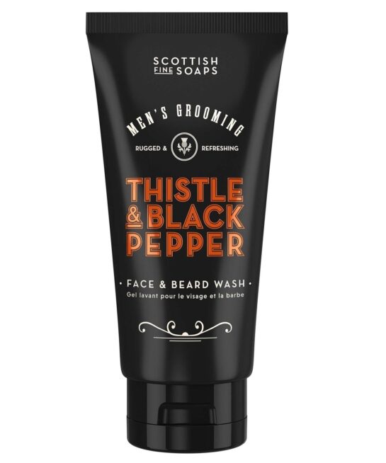 The Scottish Fine Soaps Company Thistle & Black Pepper Face & Beard Wash 150ml
