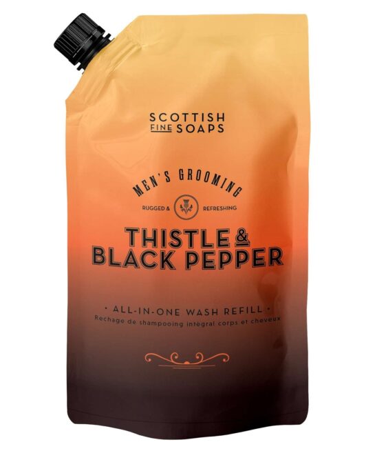 The Scottish Fine Soaps Company Thistle & Black Pepper All-In-One Wash 1200ml