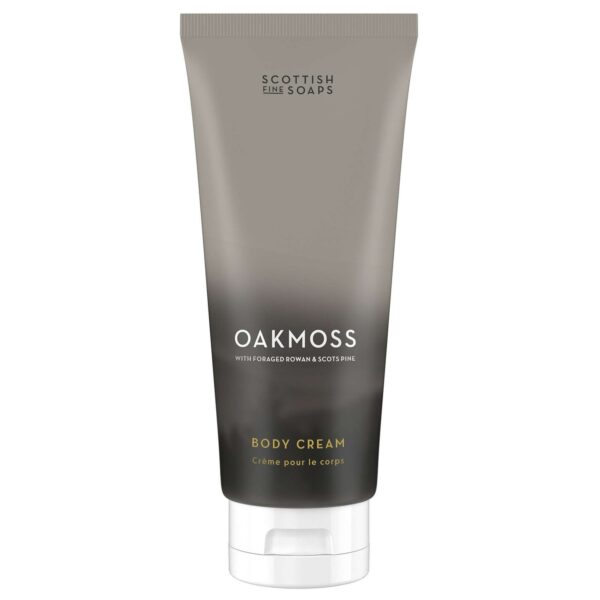 The Scottish Fine Soaps Company Oakmoss Body Cream 200ml