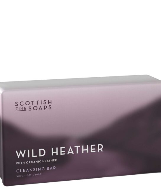 The Scottish Fine Soaps Company Wild Heather Cleansing Bar 220g