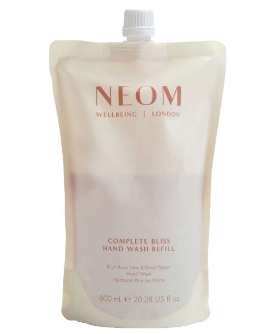 Neom Wellbeing London Scent To Calm & Relax Complete Bliss Hand Wash Refill 600ml