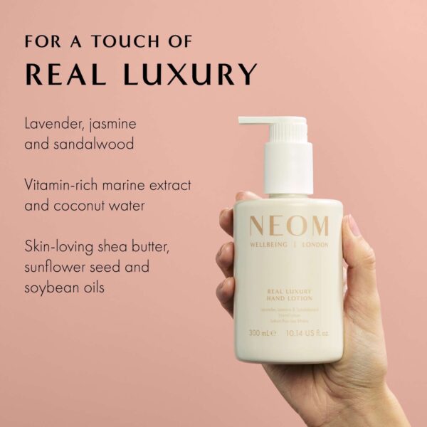 Neom Wellbeing London Real Luxury Hand Lotion 300ml — изображение 2