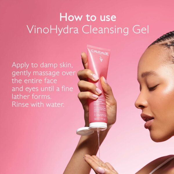 Caudalie Face Vinohydra Moisturizing Cleansing Gel 150ml — изображение 6