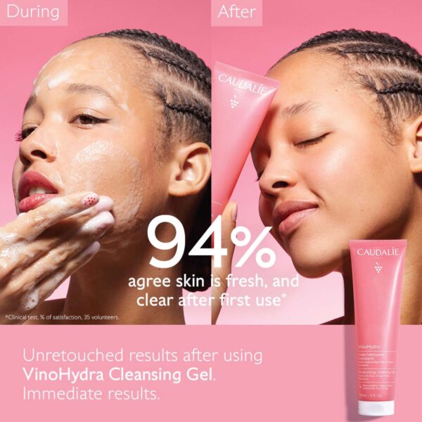 Caudalie Face Vinohydra Moisturizing Cleansing Gel 150ml — изображение 2