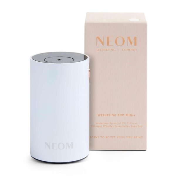Neom Wellbeing London Pod Mini+ Waterless Essential Oil Diffuser White — изображение 2